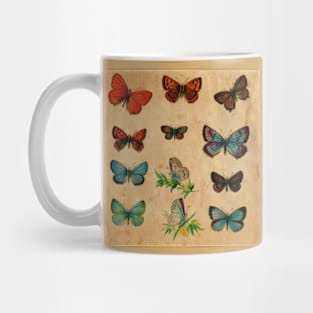 Watercolour Butterflies Mug